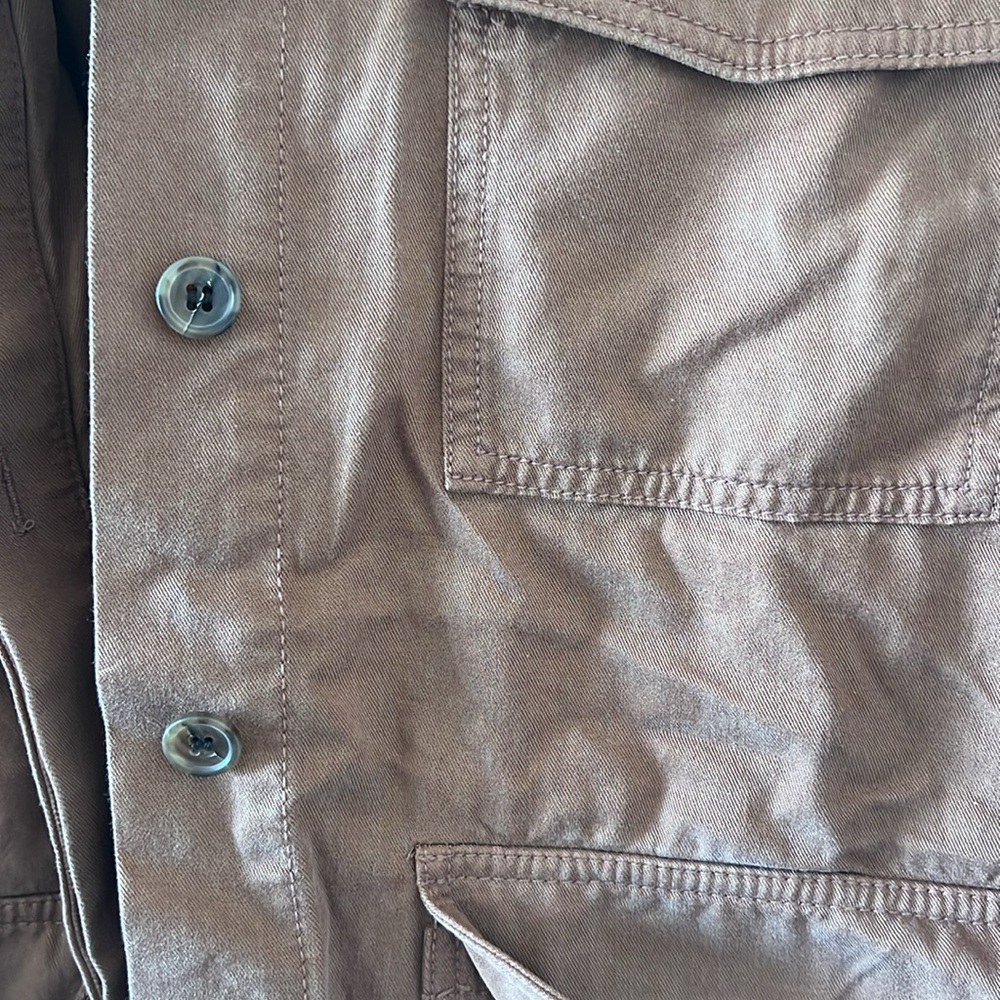 Rust colored shacket - Picture 2 of 3